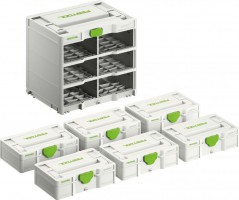 Festool 577816 Systainer Rack SYS3-RK/6 M 337-Set £141.99